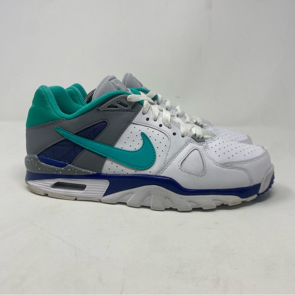 Nike Air Trainer SC II 488059-132 White Teal Gray Blue Men’s Size 8